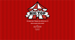 Desktop Screenshot of bigtopshirts.com