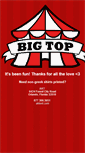 Mobile Screenshot of bigtopshirts.com